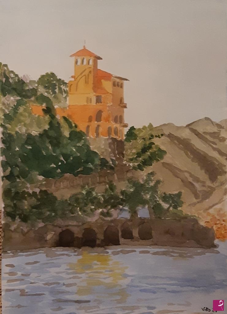 quadri in vendita online - Villa a Portofino