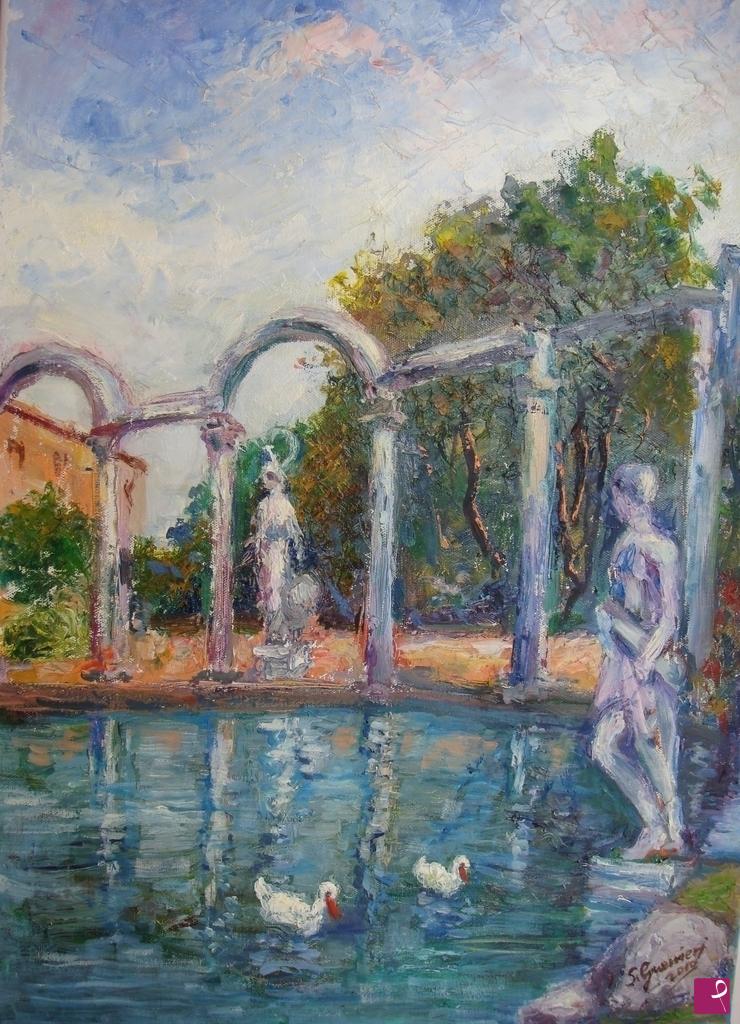 quadri in vendita online - "Villa Adriana"