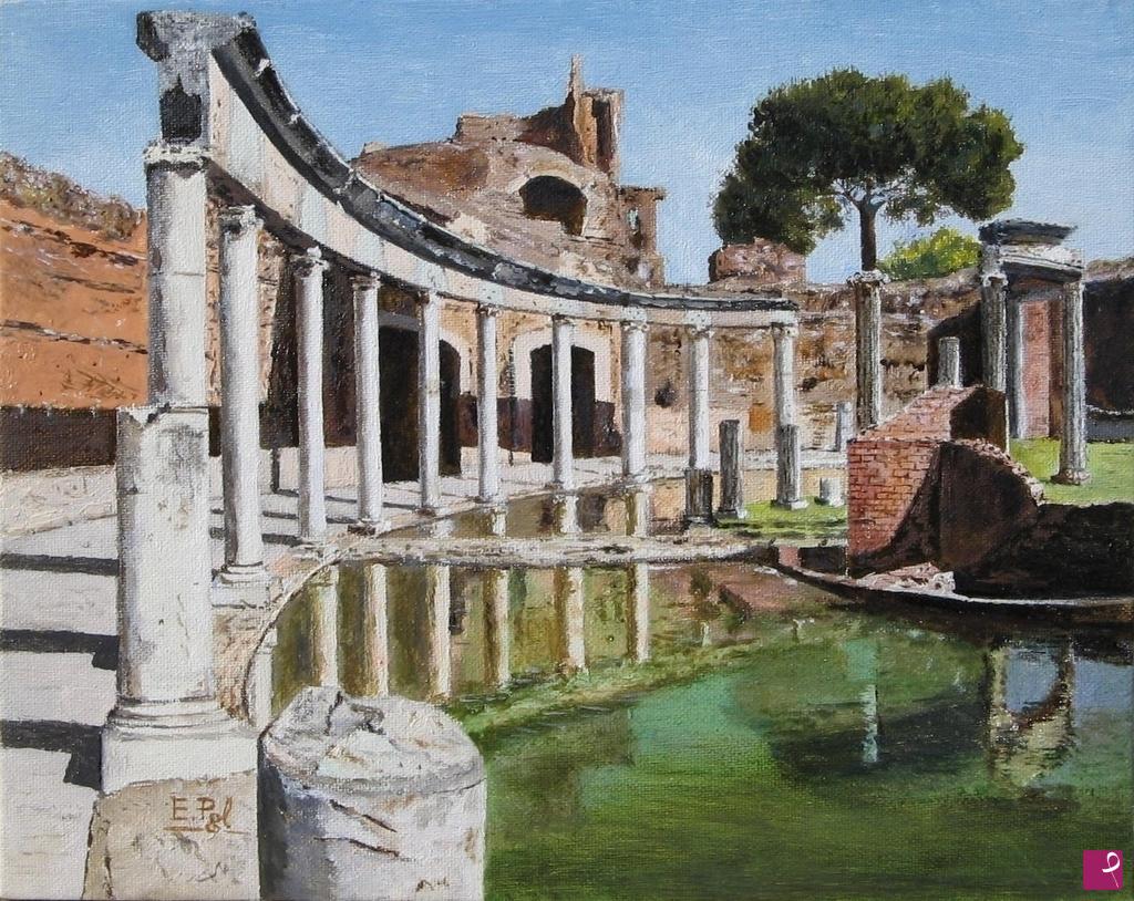 quadri in vendita online - Villa Adriana a Tivoli