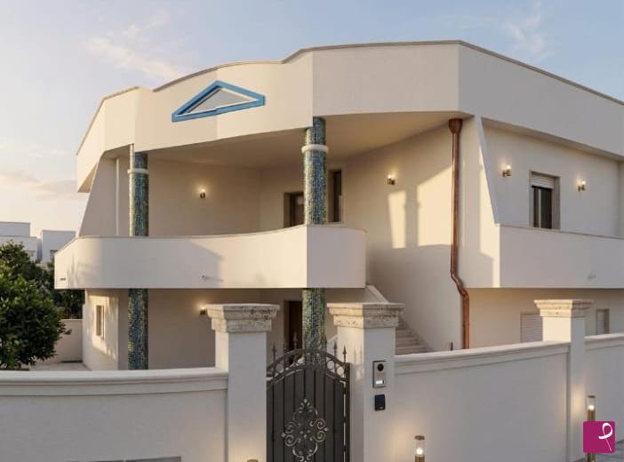 quadri in vendita online - Villa Brunetti " Rendering"