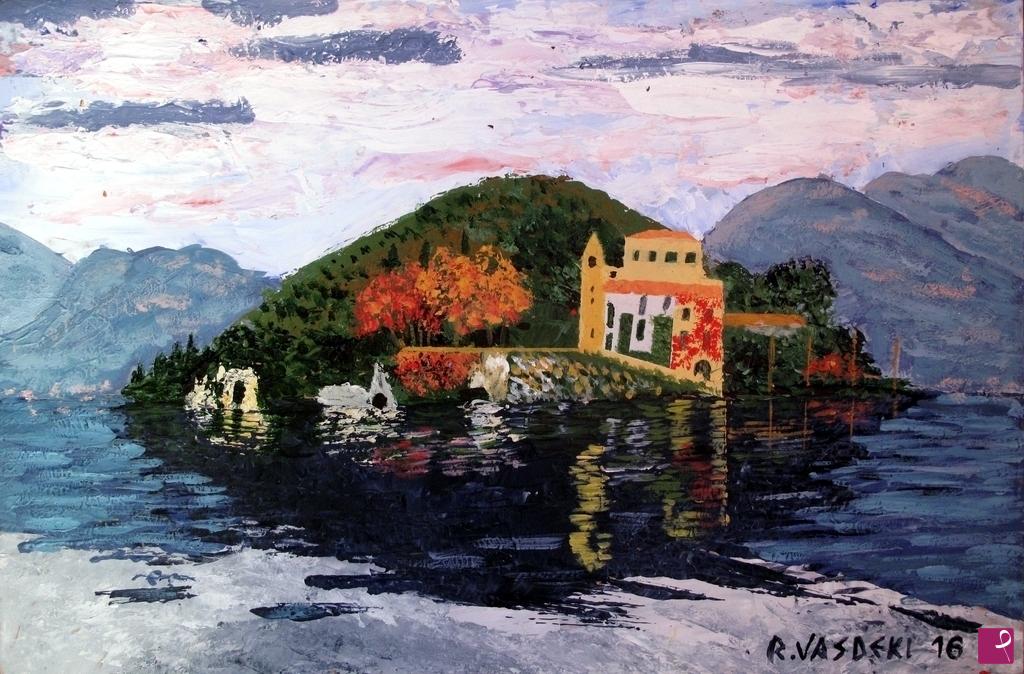 quadri in vendita online - VILLA EL BALBIANELLO SUL LAGO DI COMO