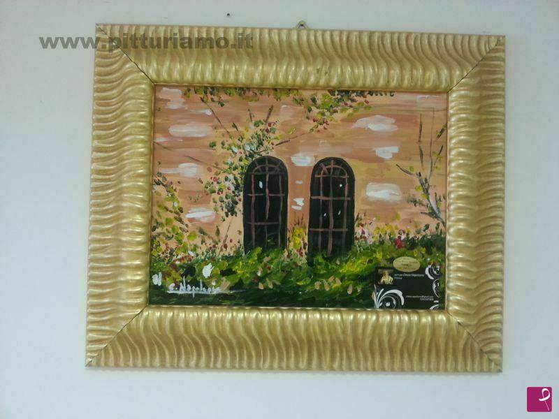 quadri in vendita online - Villa in campagna