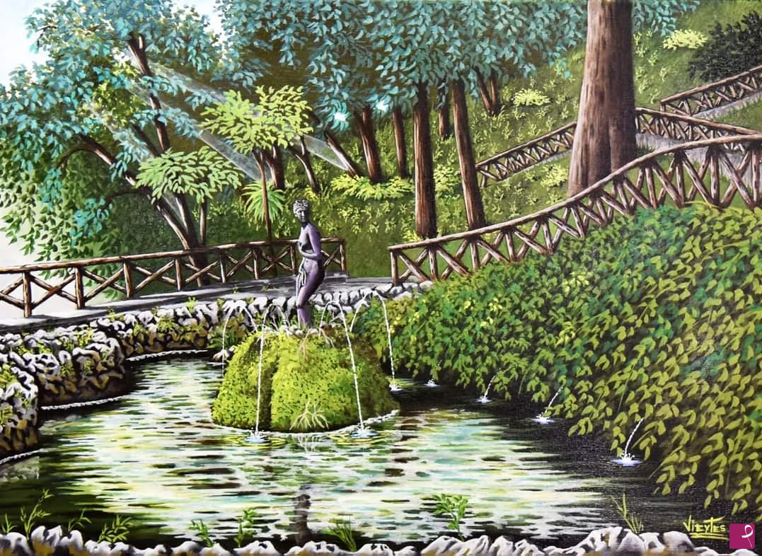 quadri in vendita online - Villa vecchia 