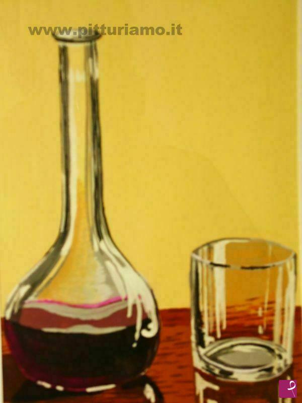 quadri in vendita online - vino