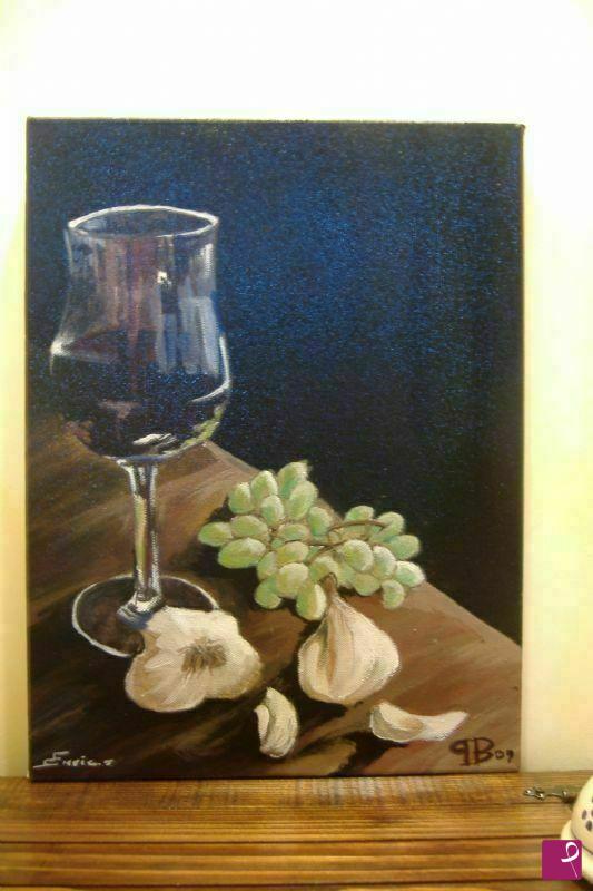 quadri in vendita online - vino e uva