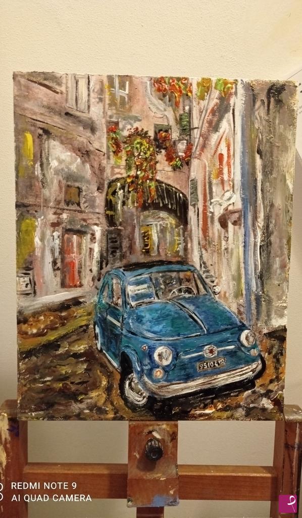 quadri in vendita online - Vintage (borghi. Italiani).