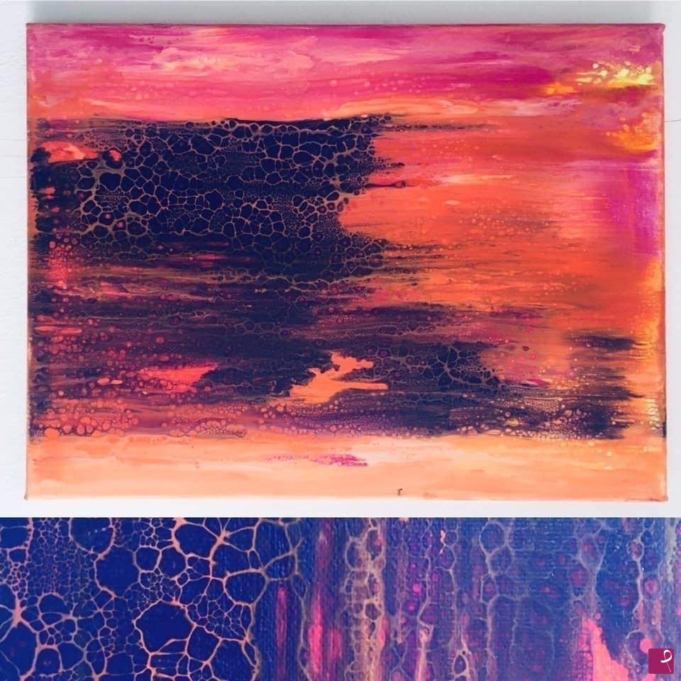 quadri in vendita online - Vintage Sunset 