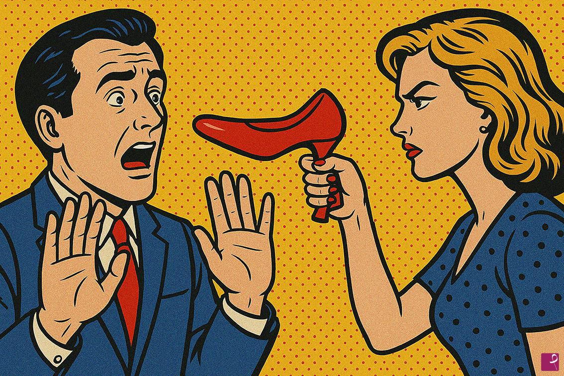 quadri in vendita online - Violenza sugli uomini - Edizione Limitata a 300