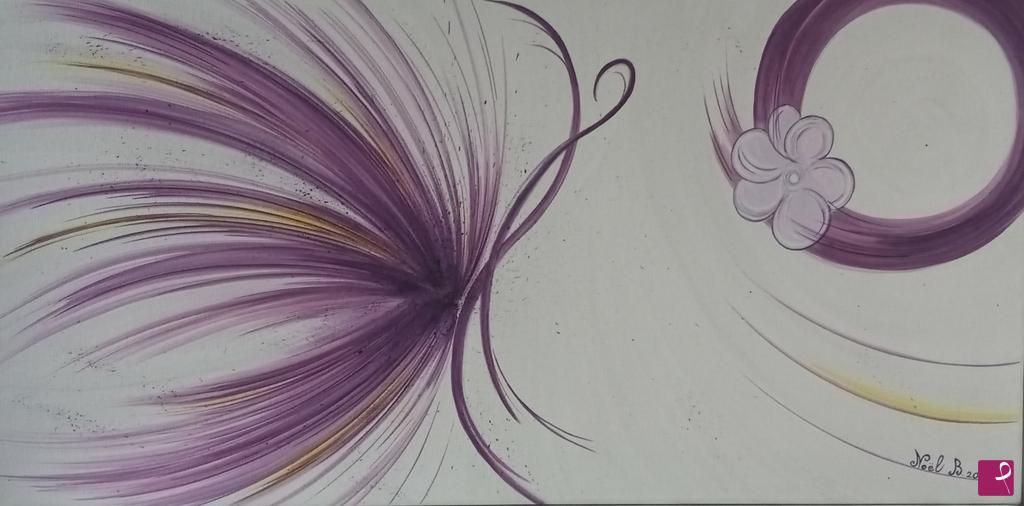 quadri in vendita online - Violet
