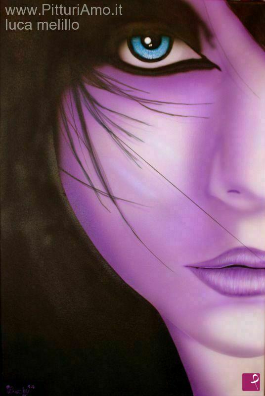 quadri in vendita online - Violet