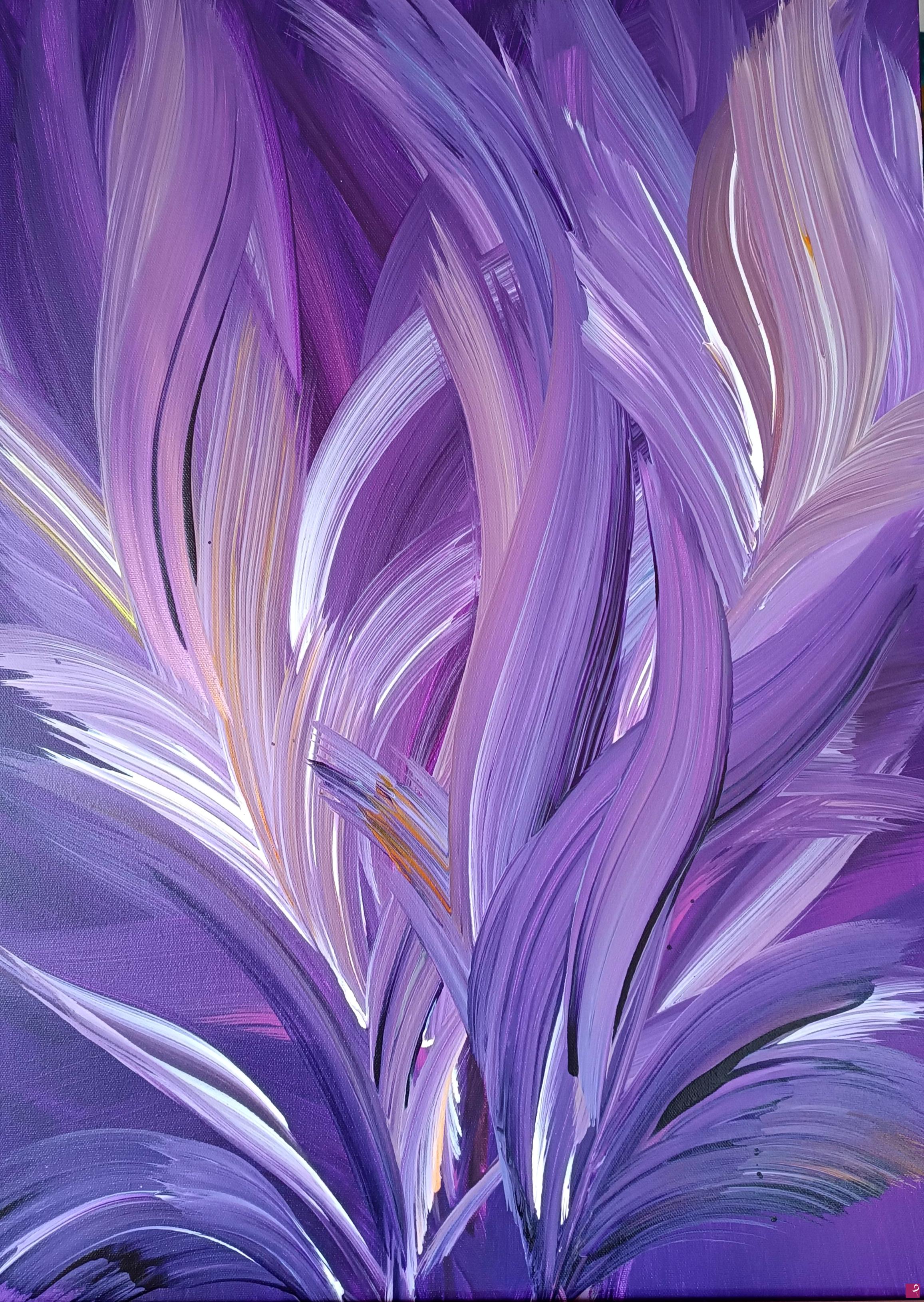 quadri in vendita online - Violet Symphony 