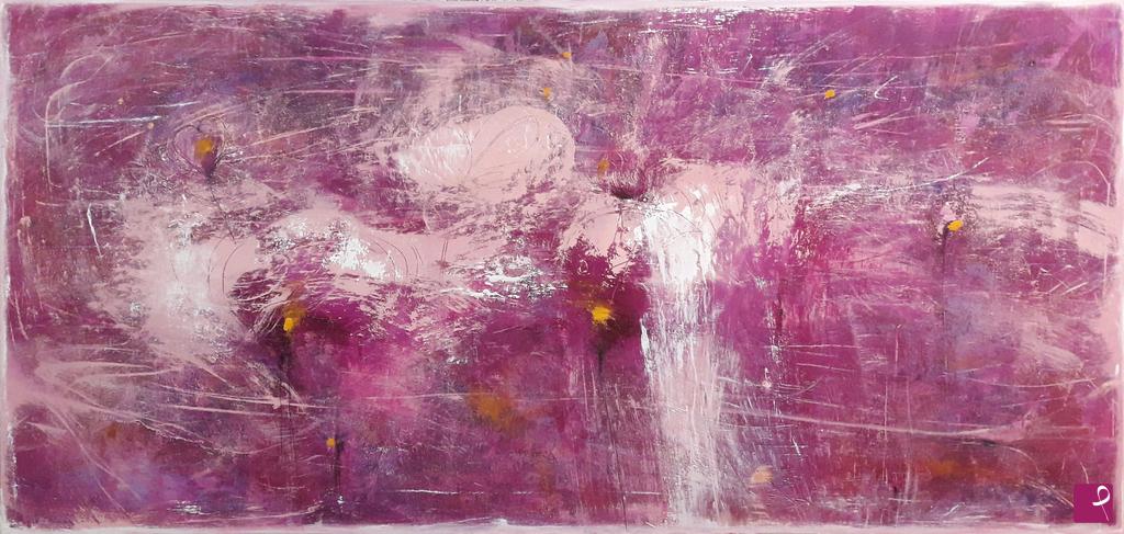 quadri in vendita online - Violets and Peonies