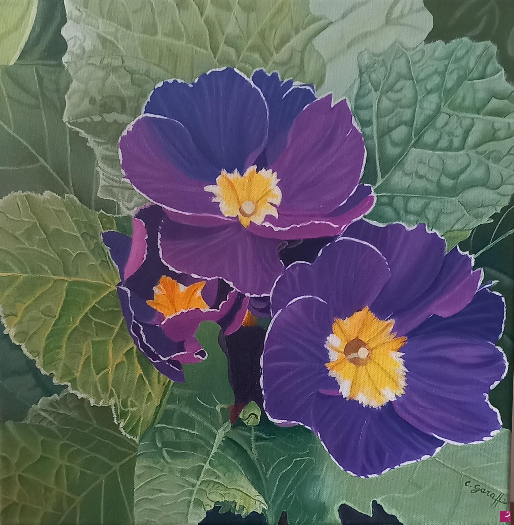 quadri in vendita online - violette