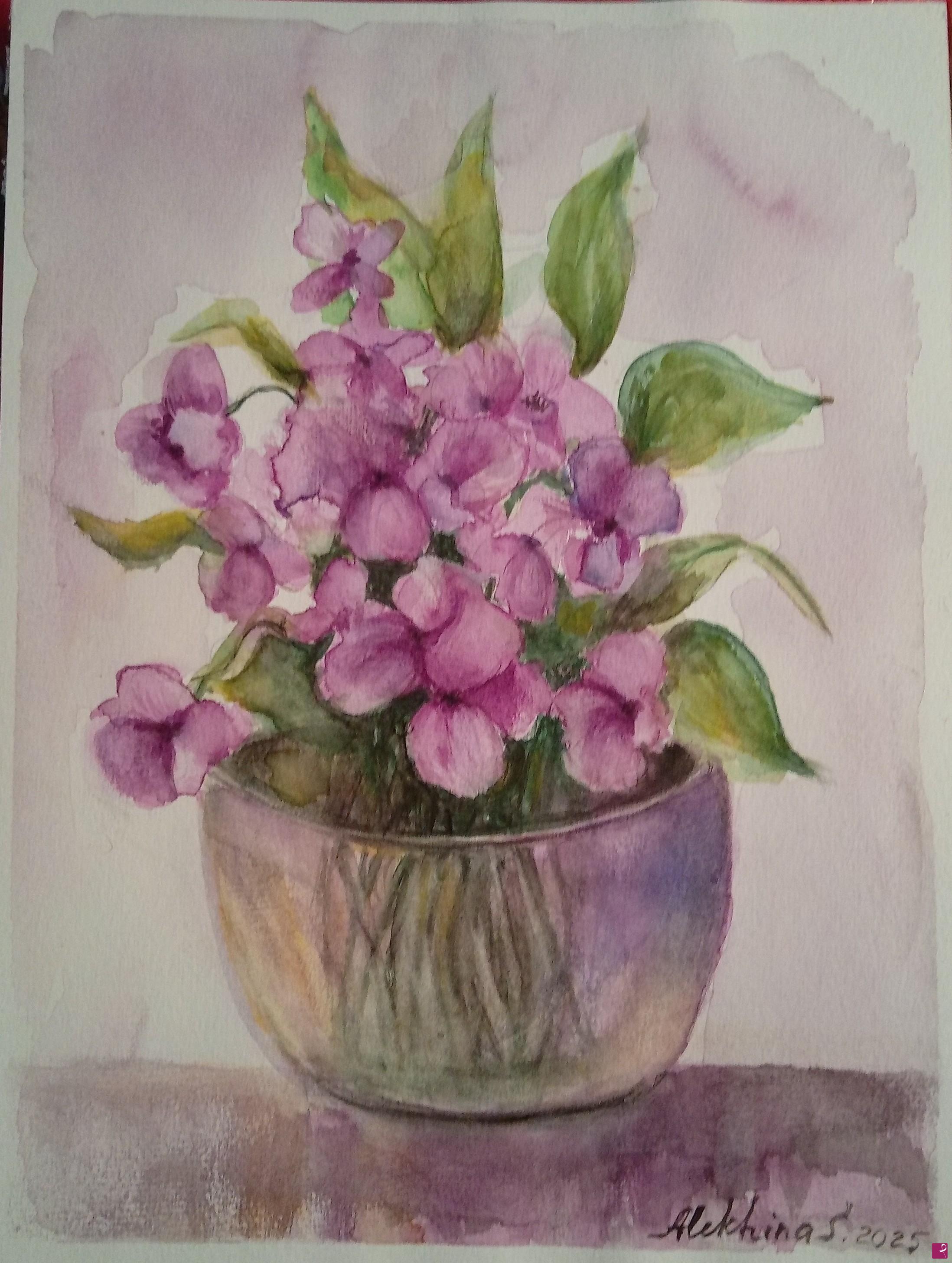 quadri in vendita online - Violette
