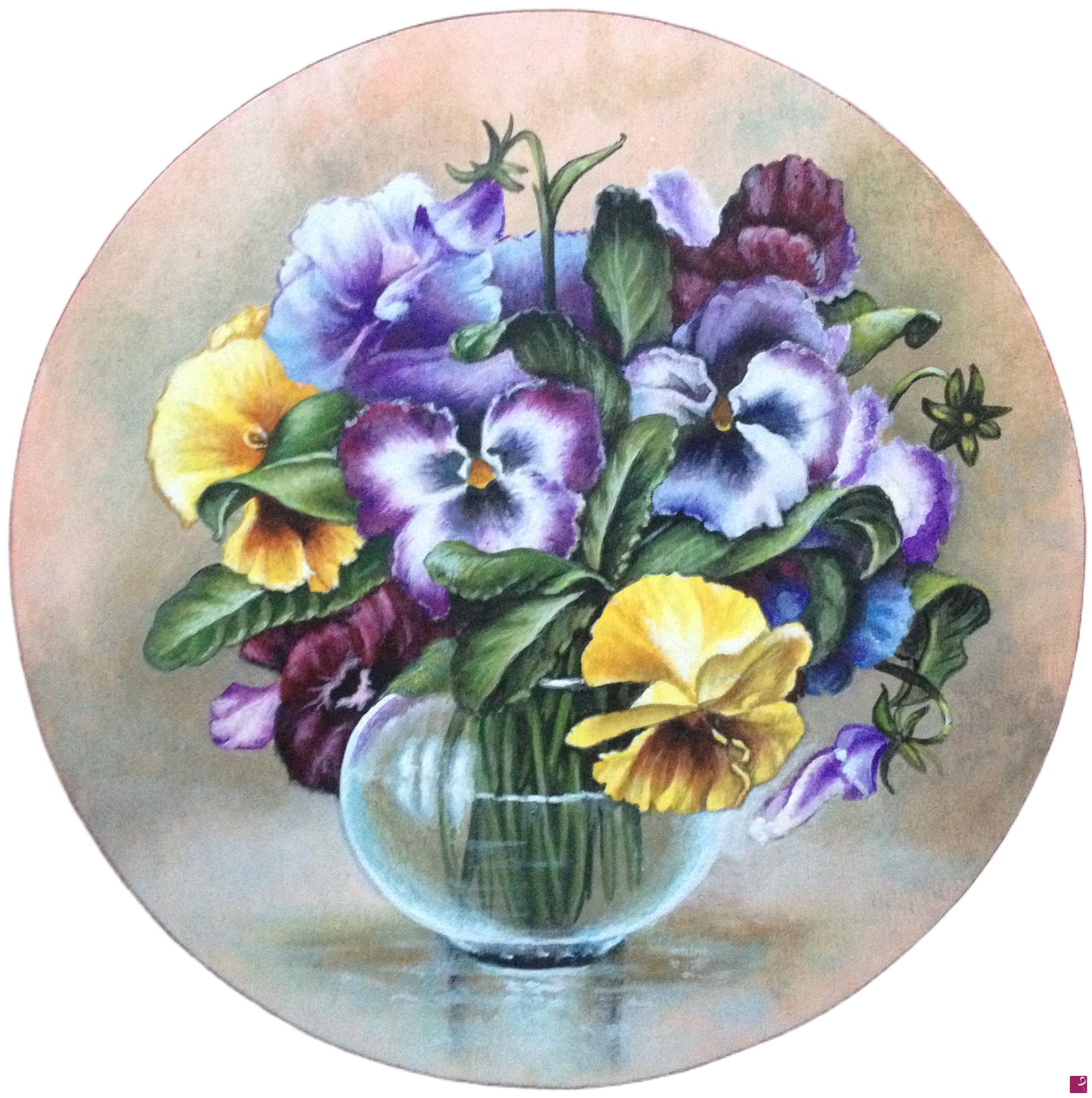 quadri in vendita online - Violette 
