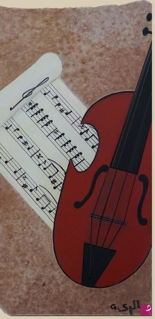 quadri in vendita online - Violino in tango