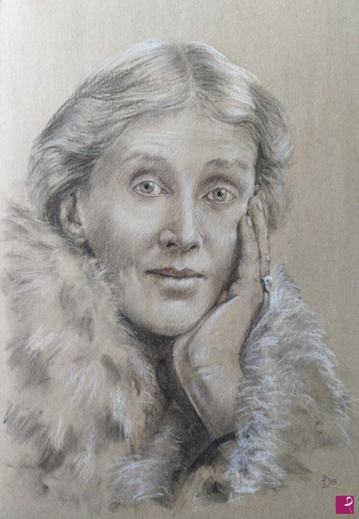 quadri in vendita online - Virginia Woolf