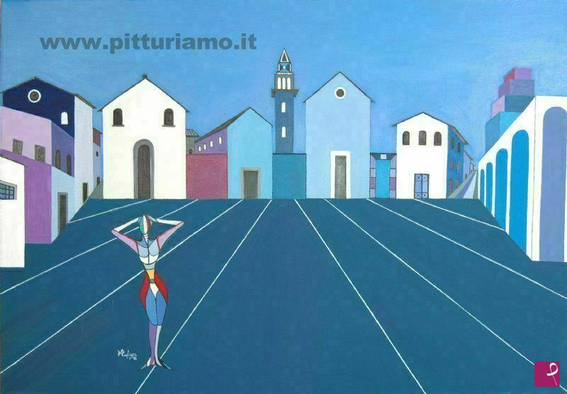 quadri in vendita online - visione di donna