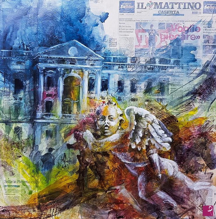 quadri in vendita online - VISIONI SU REGGIA DI CASERTA