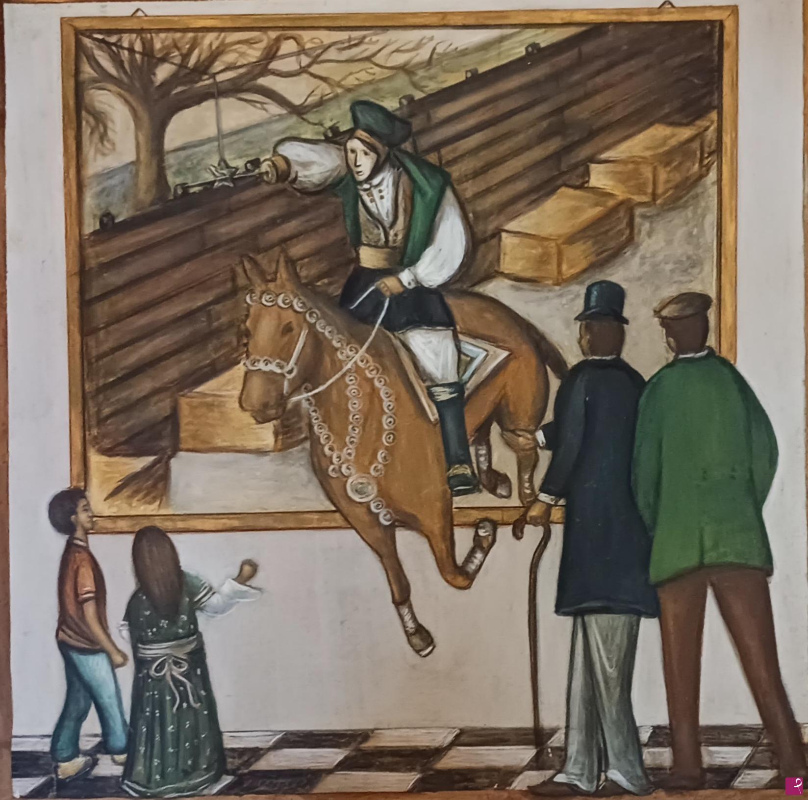 quadri in vendita online - Visita al museo della Sartiglia