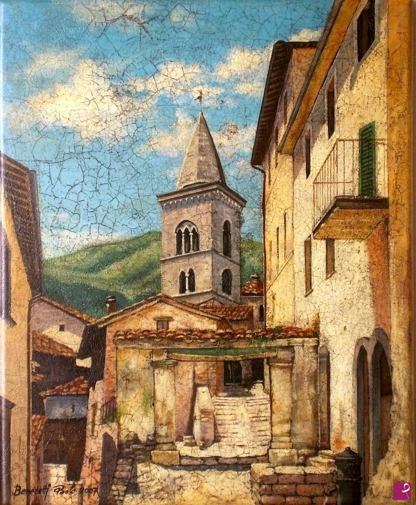 quadri in vendita online - Visso-centro storico (Marche)