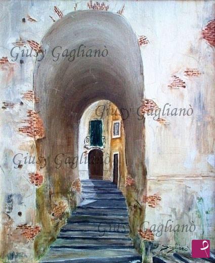 quadri in vendita online - "Vissuto" (San Giorgio Morgeto - RC)