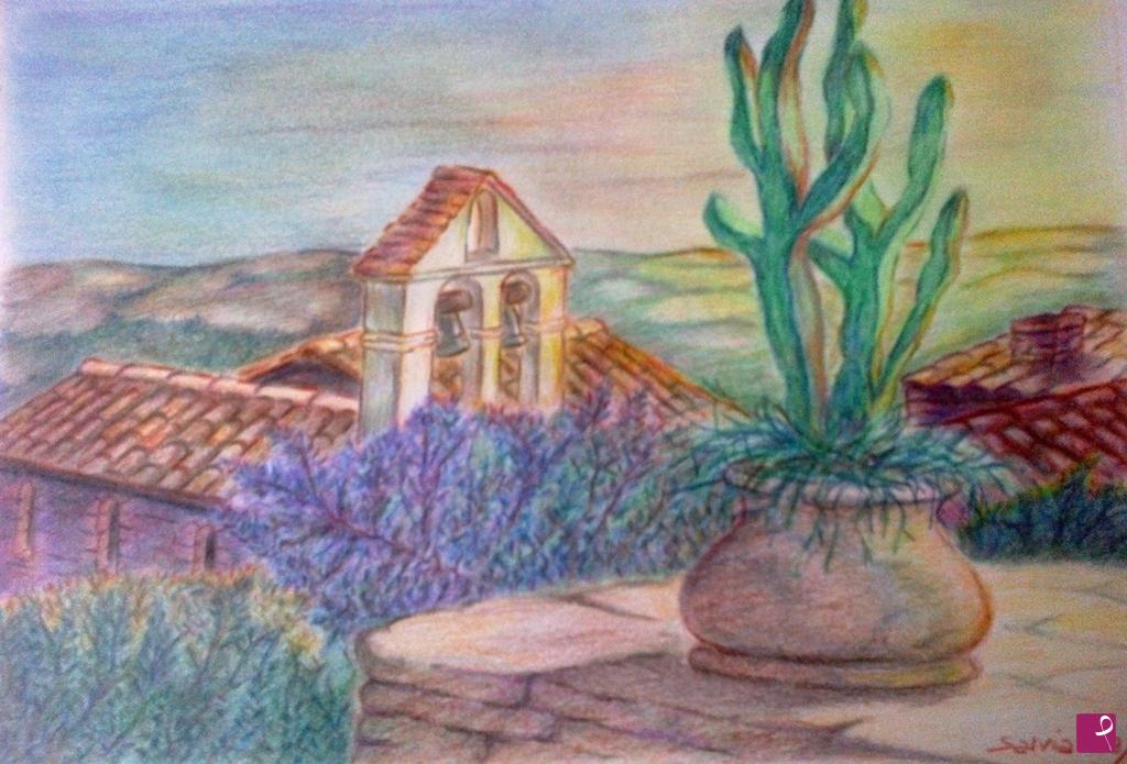quadri in vendita online - vista da San Vito