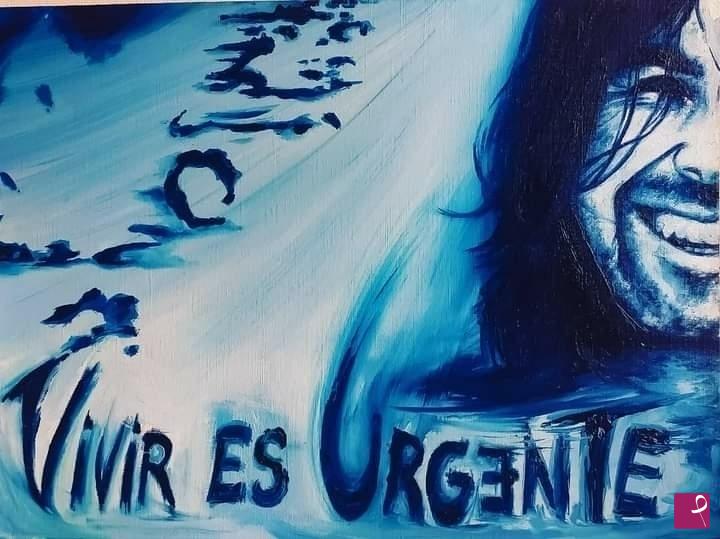 quadri in vendita online - "Vivir Es Urgente. Pau Donés"