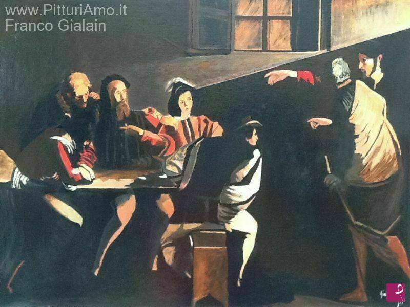 quadri in vendita online - Vocazione di San Matteo