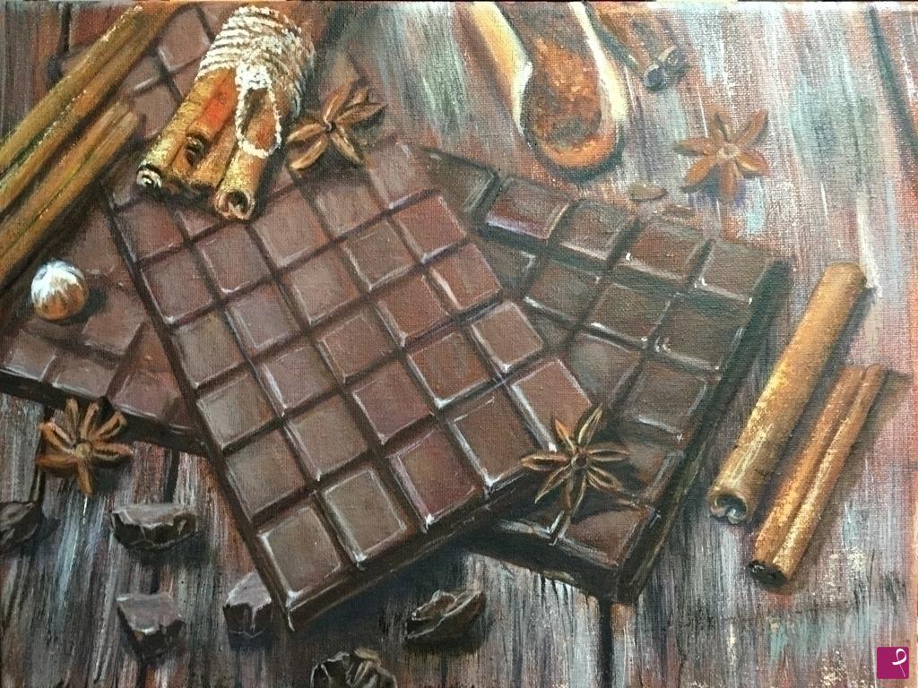quadri in vendita online - Voglia di cioccolato 