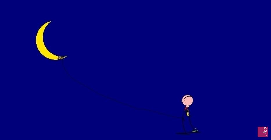 quadri in vendita online - Voglio la luna