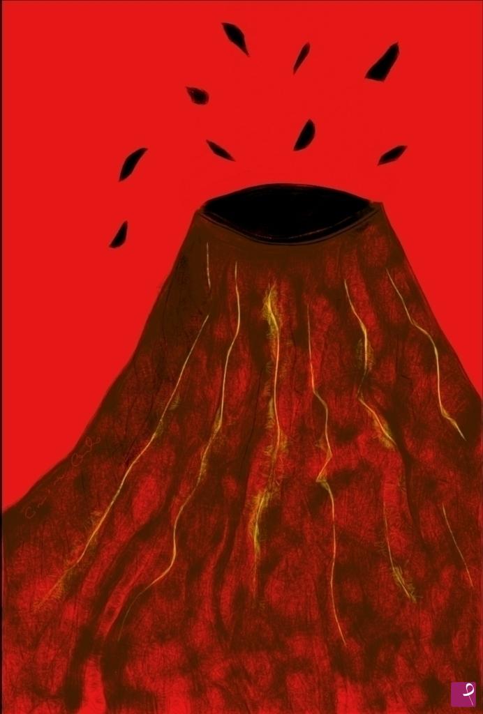 quadri in vendita online - Volcano