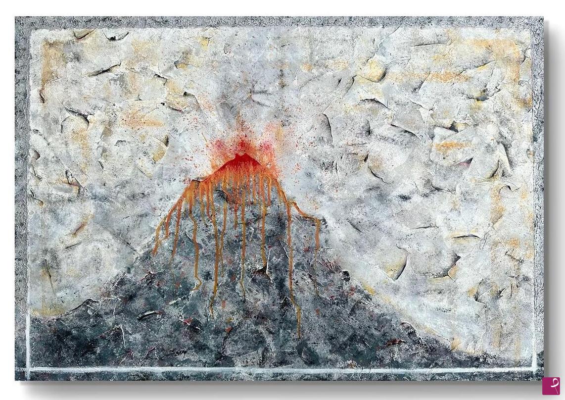 quadri in vendita online - Volcano
