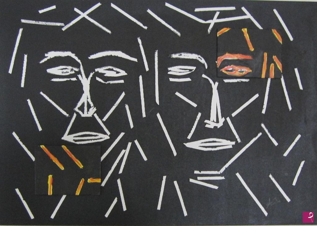 quadri in vendita online - VOLTI TRATTI SOMATICI IN SCOMPOSIZIONE COLOR UNICI AL MONDO DI MIA UNICA CREAZIONE VEDI VOLTI PICASSO MODIGLIANI FONTANA ECC ECC ---------IMPORTANTE LEGGERE NELLE CRITICHE  