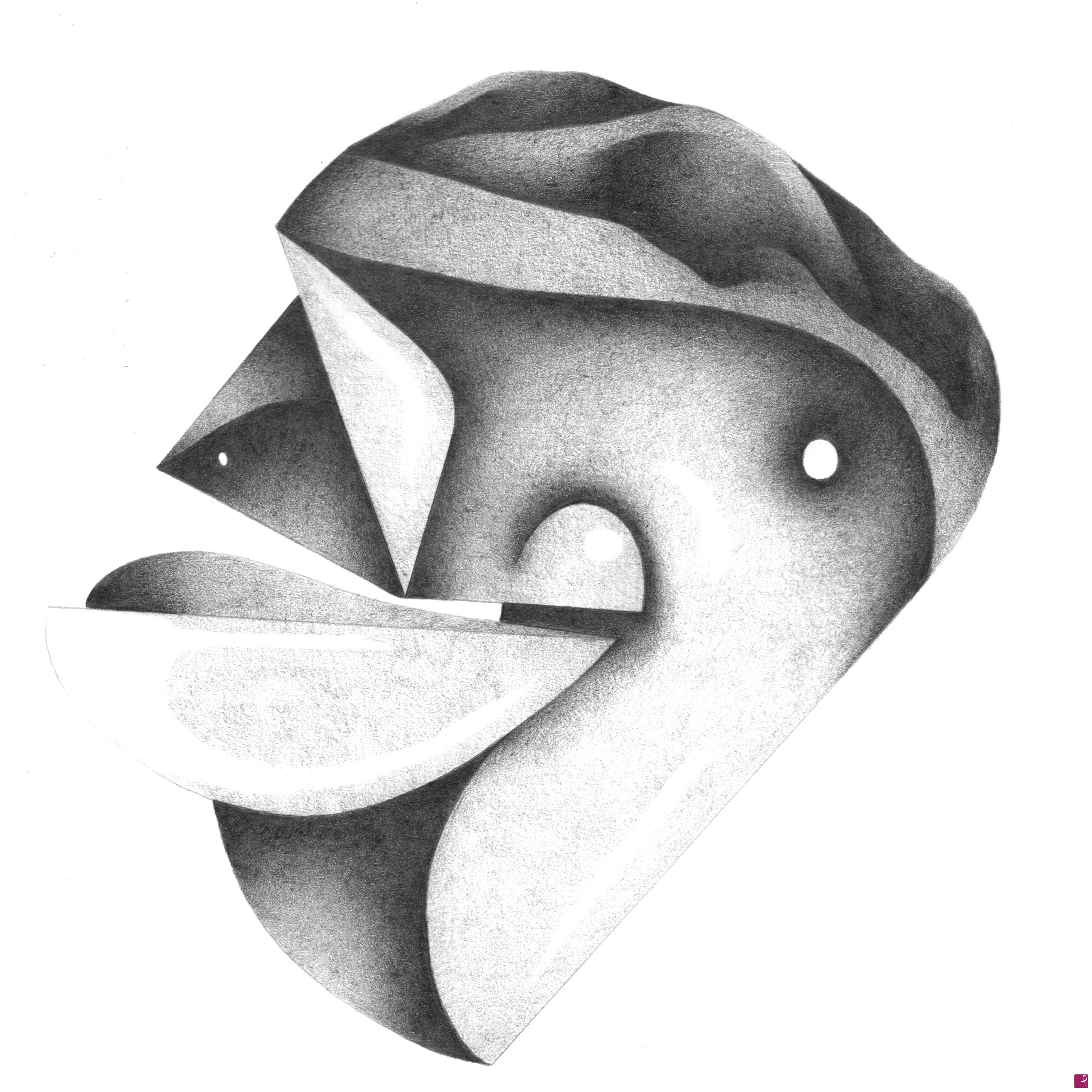 quadri in vendita online - Volto Astratto/Abstract Face