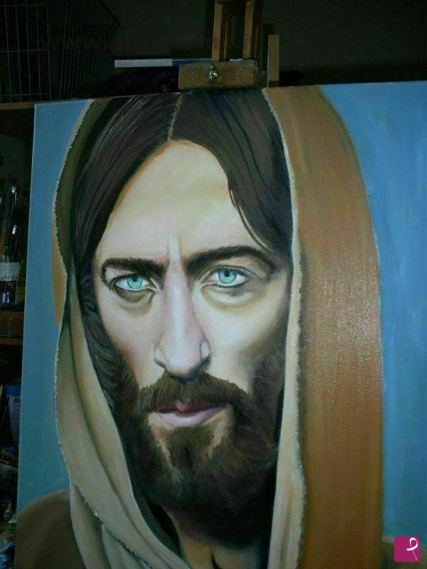 quadri in vendita online - volto di cristo