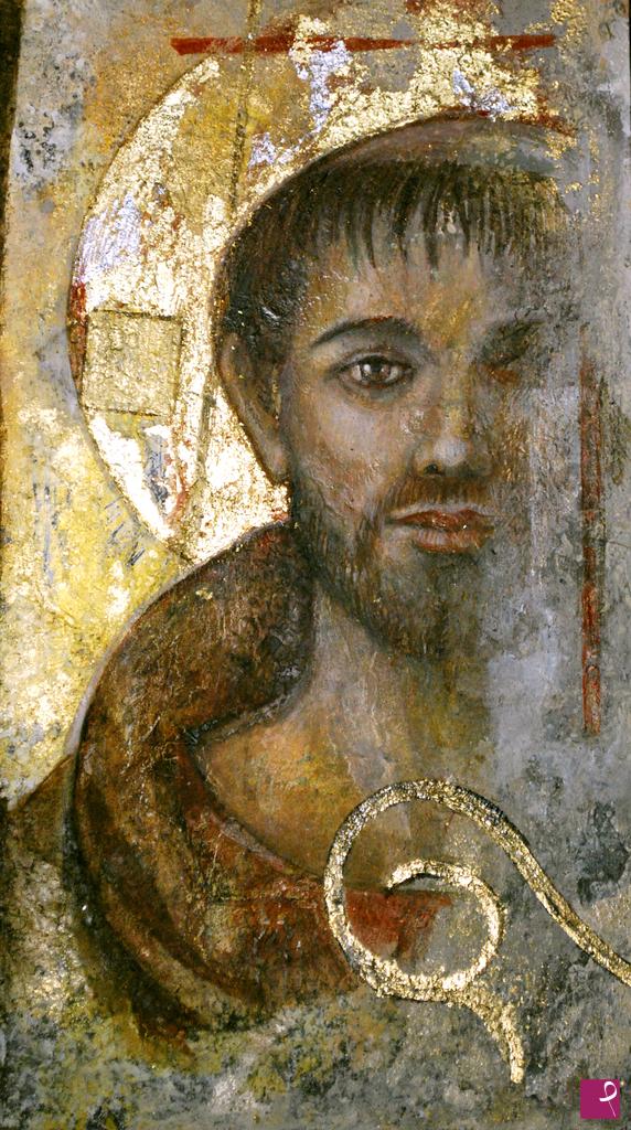 quadri in vendita online - volto di Santo Francesco 