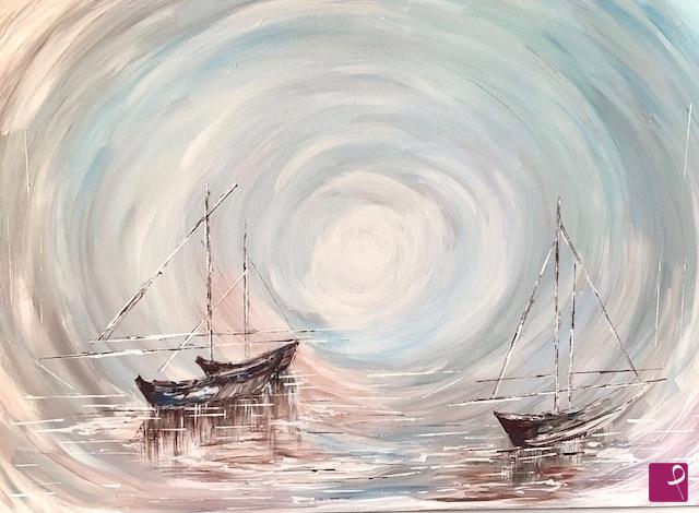 quadri in vendita online - vortice d'acqua 2