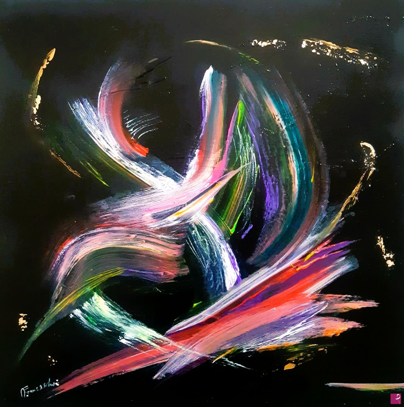 quadri in vendita online - "VORTICE DI COLORI"