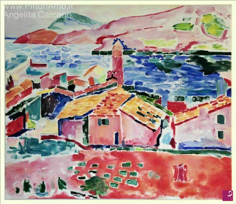 quadri in vendita online - Vue de Collioure