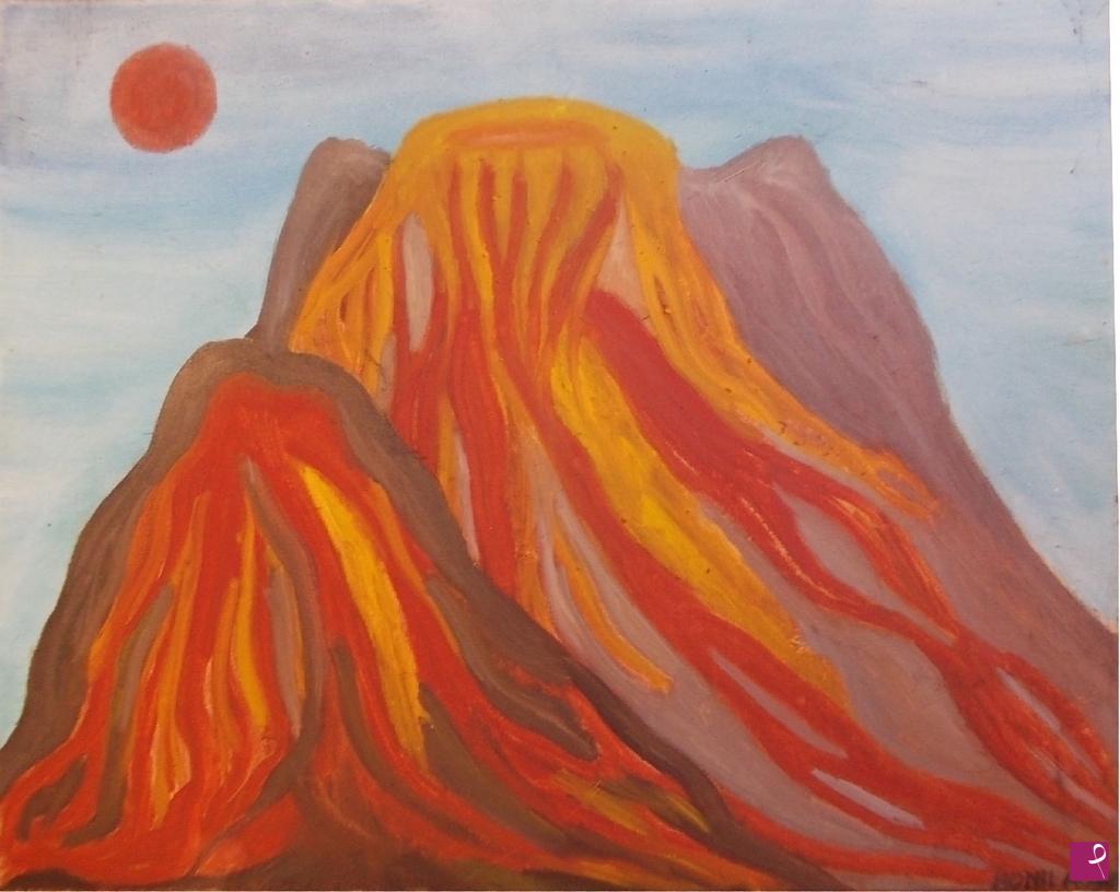 quadri in vendita online - Vulcano