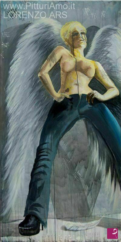 quadri in vendita online - WALKING DEAD (fallen angel) - 2013