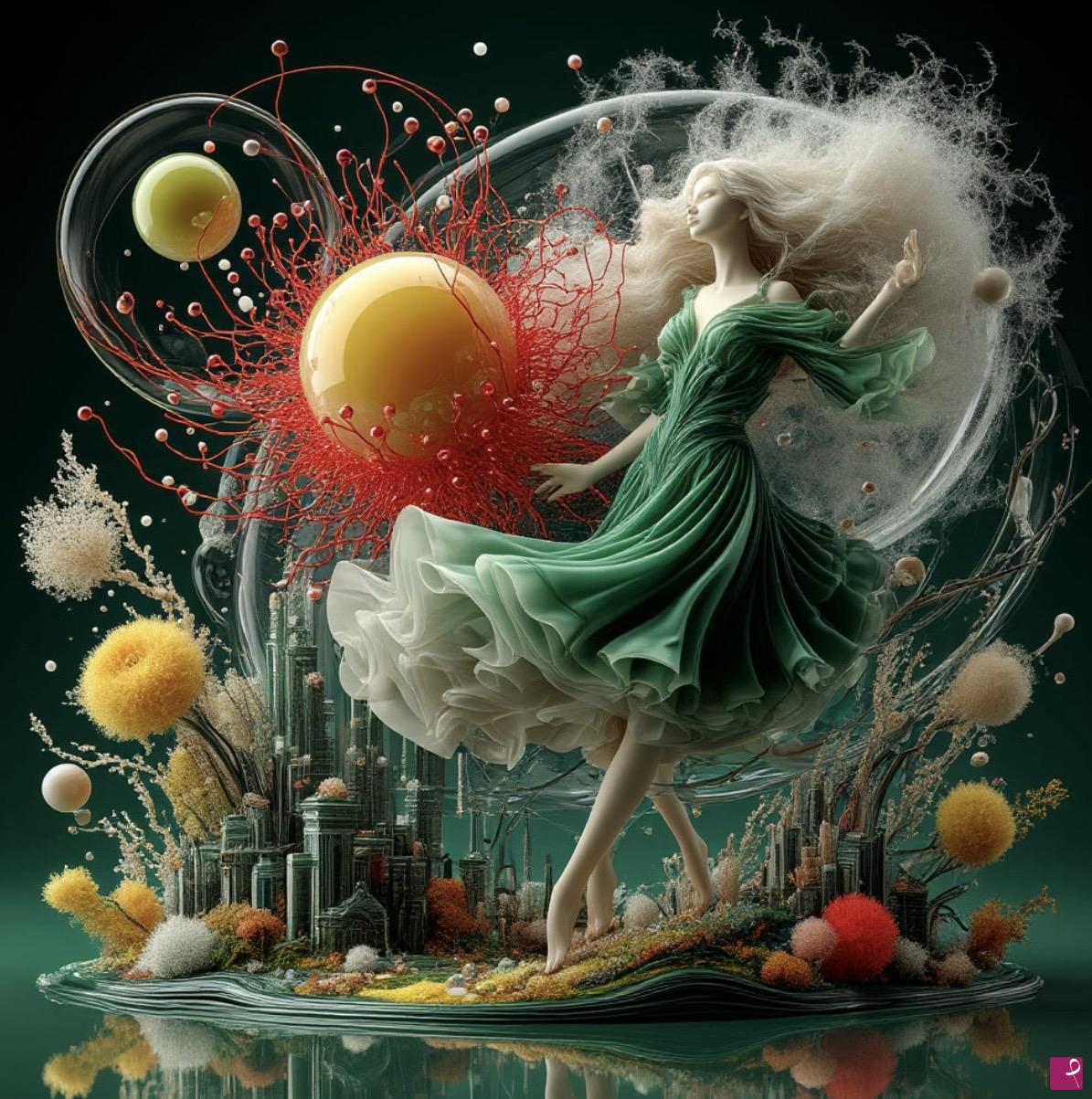 quadri in vendita online - Walking in a dream