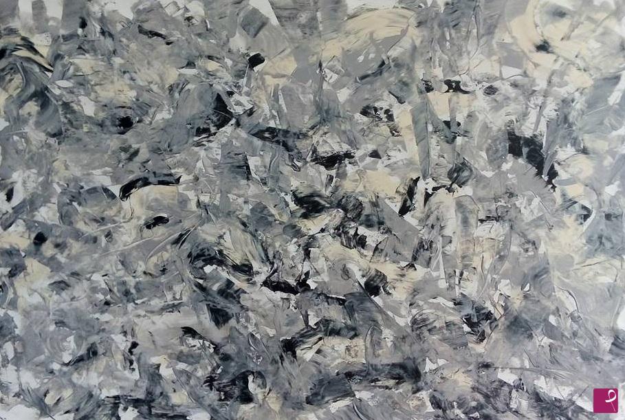 quadri in vendita online - Walking on Moon - Camminando sulla Luna quadro grande dipinto originale su tela 120 x 80 2019