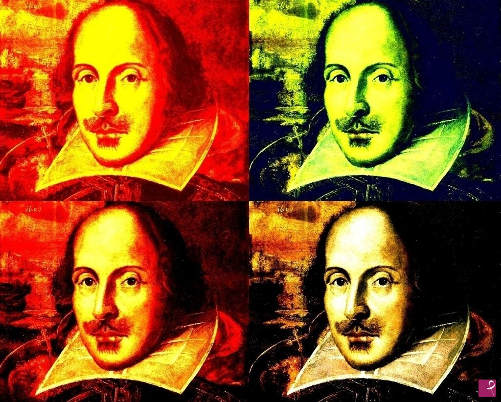 quadri in vendita online - Warhol Shakespeare 