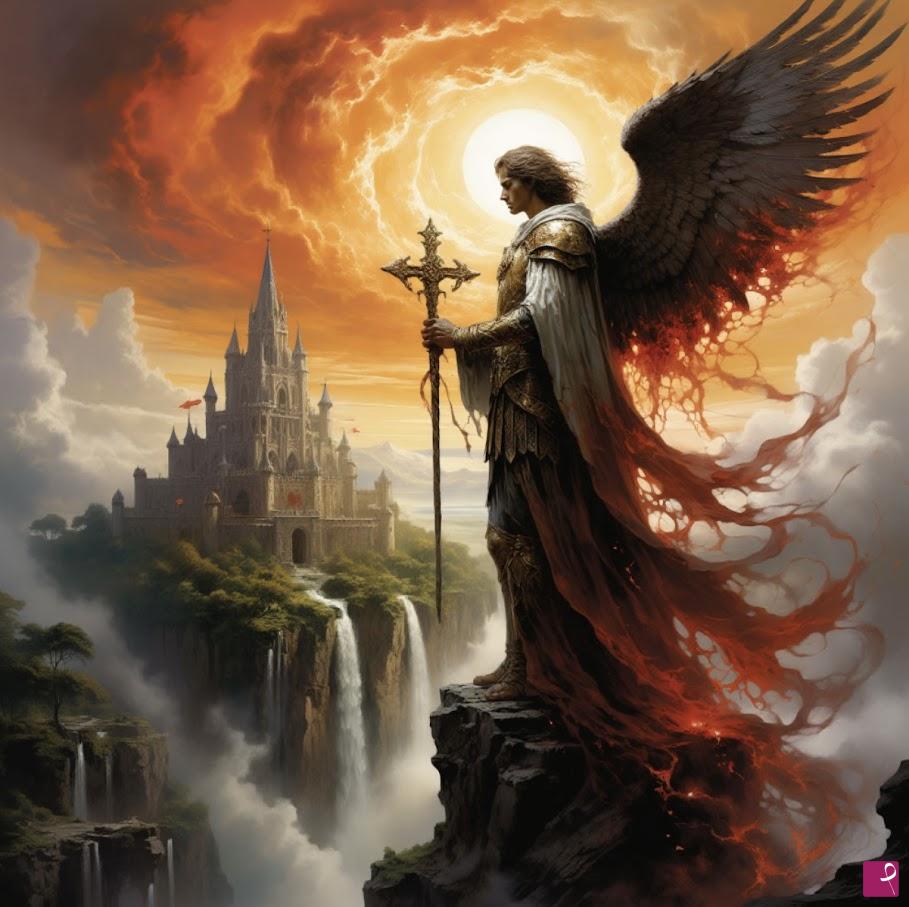 quadri in vendita online - Warrior of heaven