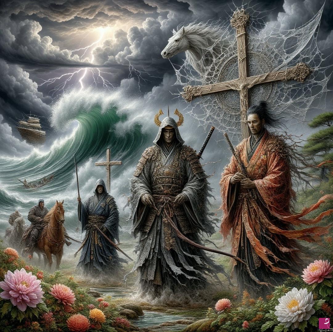 quadri in vendita online - Warriors of the East
