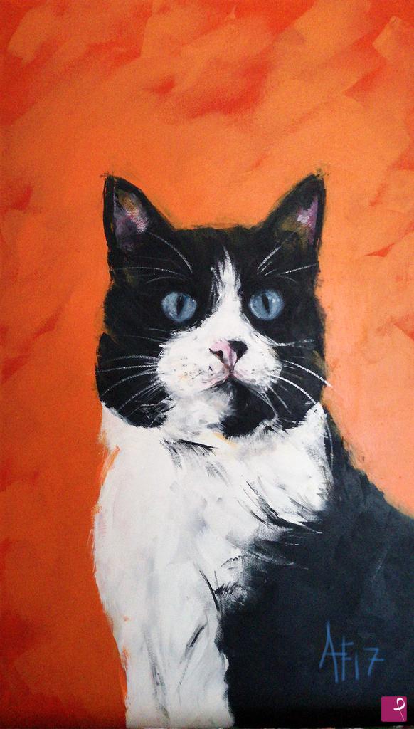 quadri in vendita online - Watchful and impressionist
