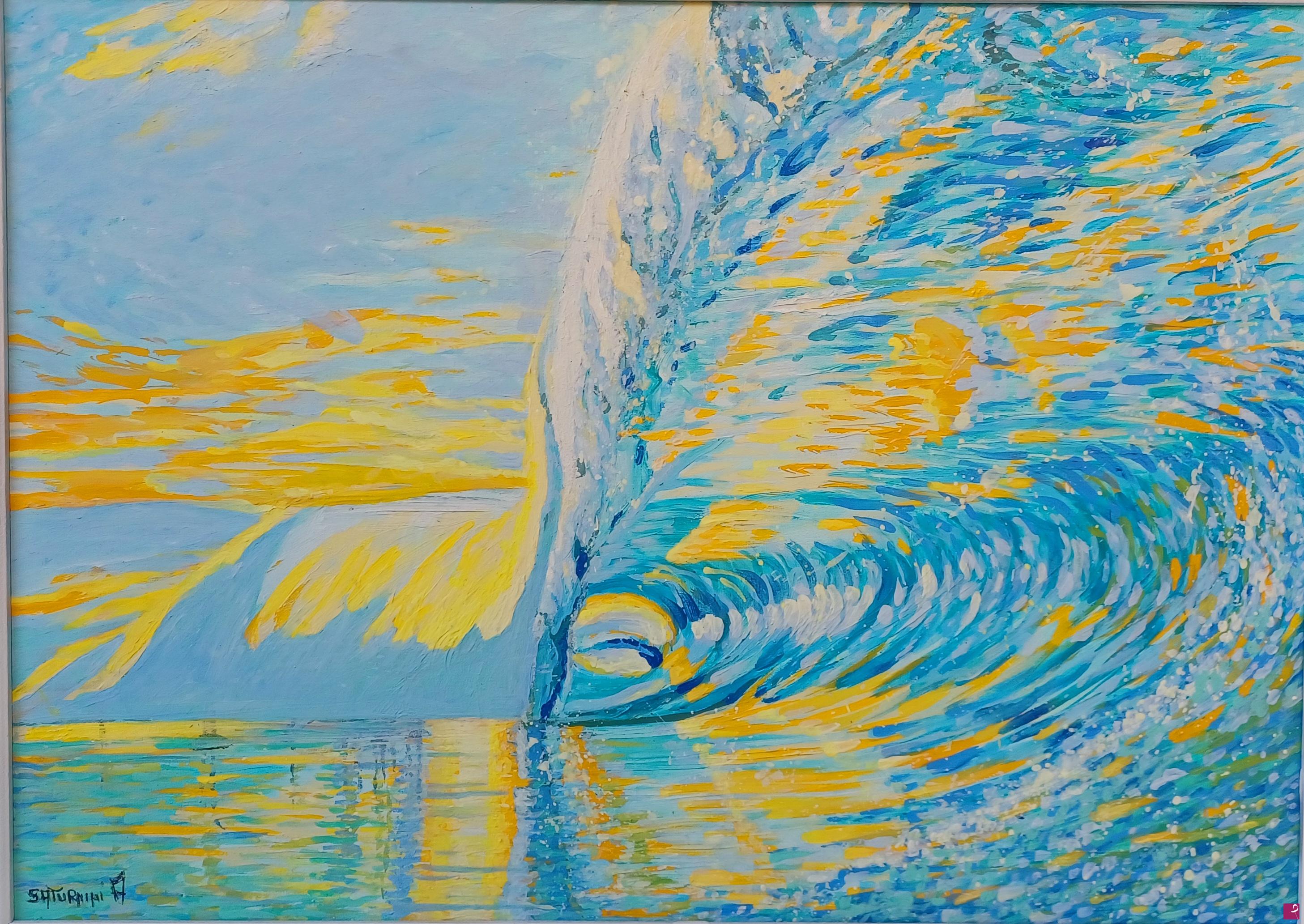 quadri in vendita online - Water fresh colors