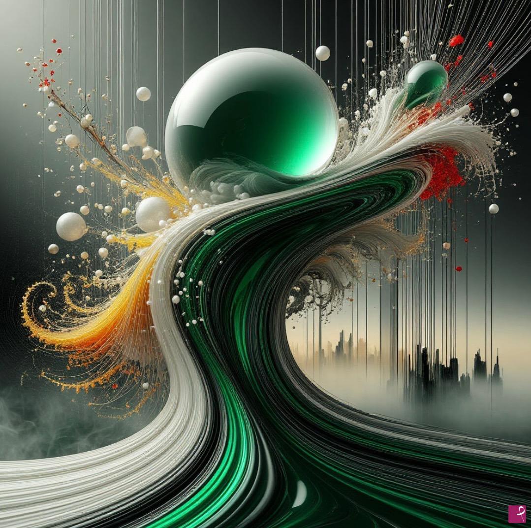 quadri in vendita online - Water globe